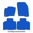 thumbnail image 2 of Ford Edge Floor Mats - Second Generation - Black, 2 of 9