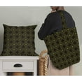 thumbnail image 5 of Soimoi Brown polyester Crepe Fabric Artistic Flower Damask Print Fabric by Yard 42 Inch Wide, 5 of 5