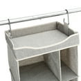 thumbnail image 4 of Better Homes & Gardens 5-Tier Hanging Closet Storage Organizer Dividers for Shoes and Clothes, 10-Compartments, Polyester & Cotton, 4 of 11