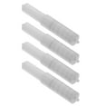 thumbnail image 1 of 4 Pcs Plastic Toilet Paper Rollers Tissue Box Shaft Core Spring Retractable Reel, 1 of 9