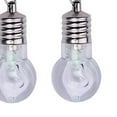 thumbnail image 7 of Yesbay 1 Pair Hook Earrings Novelty Colorful Lamp Bulb Shape Anti-allergy Lightweight Stainless Ear Decoration Jewelry Hanging Earrings Club Party Dangle Earrings, 7 of 7