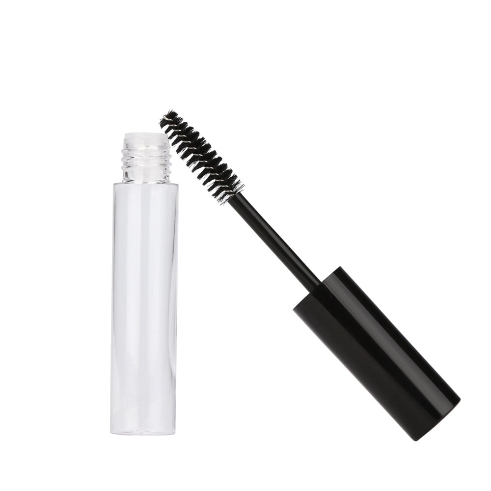 Zlekejiko Black Vial/Liquid Mascara 10mL Bottle/Container Empty Cap