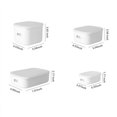 thumbnail image 2 of MesaSe Refrigerator Organizer Bins Divided Food Storage Containers with Lids Plastic Snack Container Stackable Lunch Box Fridge Produce Saver for Fruit Vegetable Meat, 2 of 6