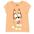 thumbnail image 5 of Bluey Bingo Muffin Toddler Girls 4 Pack T-Shirts Toddler to Little Kid, 5 of 5