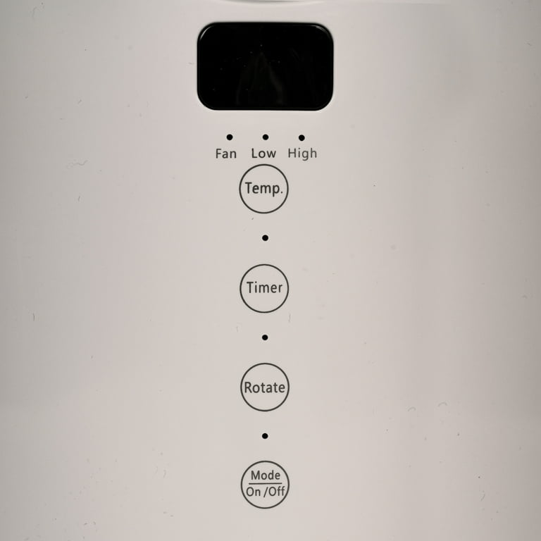 LivePure LP2000HTR Turbine Vortex Auto-Duster Heater, Pearl White -  Walmart.com