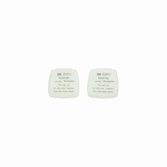 3M - D7P71 - 3M Secure Click Respirator Cartridge: Particulate Filter P95, 20 Each/Case