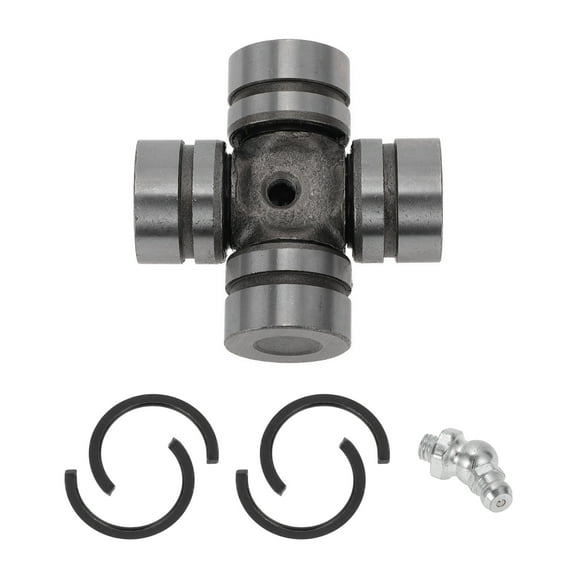 Unique Bargains ATV Prop Shaft U-Joint Kit Compatible for Polaris RZR XP 1000 2015-2017, Durable Carbon Steel Silver Tone Front Joint with Lubrication Fitting Clips