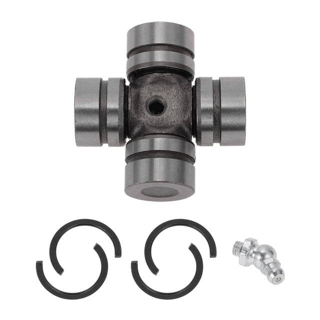 Unique Bargains ATV Prop Shaft U-Joint Kit Compatible for Polaris RZR XP 1000 2015-2017, Durable Carbon Steel Silver Tone Front Joint with Lubrication Fitting Clips