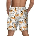 thumbnail image 4 of Balery Cute Dog Mens Swim Trunks Swim Shorts for Men Quick Dry Inseam Beach Shorts with Compression Liner Pocket-Medium, 4 of 9