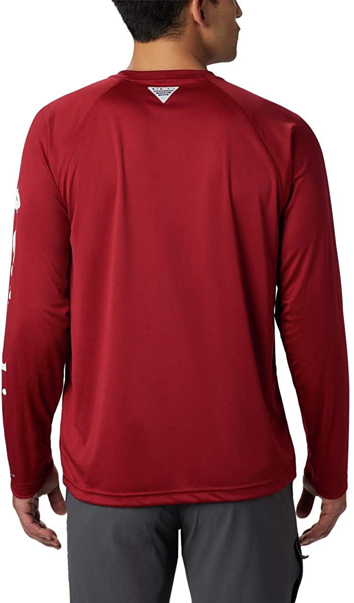 Columbia Terminal Tackle Long Sleeve Shirt - Men's, — Mens Clothing Size:  Extra Large, Sleeve Length: Long, Age Group: Adults, Apparel Fit: Regular —  138826-467-XL