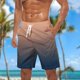 thumbnail image 2 of Pantalones Cortos Casuales para Hombre Imprimir con Bolsillos Pantalones de Playa de Cintura Elástica, Pantalones Cortos de Cintura Elástica para Hombre, 2 of 9