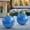 Blue, variant on 60cm Outdoor Christmas Inflatable Ball – PVC Inflatable Christmas Decoration, Giant Xmas Ball for Tree or Yard, Holiday Outdoor Inflatable Ornament, Festive Décor