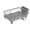 Gray, variant on Thin Vertical Dish Rack Storage Solution For Small Spaces And Organized Counter