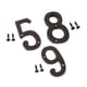 thumbnail image 1 of de letrero de puerta 5 8 9 para decoración Gloria Placa de letrero de puerta, 1 of 9