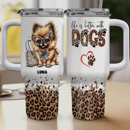 

Personalized Dog Tumbler with Chow Chow Dog’s Name – Custom Travel Coffee Cup 40oz Travel Coffee Cup Gift for Mother s day Father s day Christmas yXXVVY