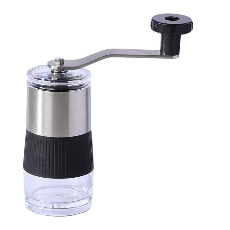 Hand crank top burr grinder
