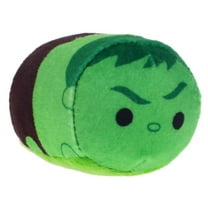 Tsum Tsum Disney Marvel Hulk Mini Plush Toy, Polyester Green, 2.5"
