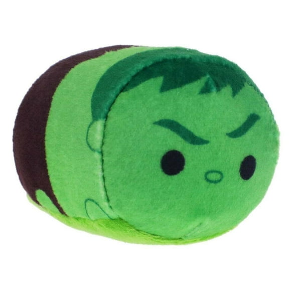 Tsum Tsum Disney Marvel Hulk Mini Plush Toy, Polyester Green, 2.5"