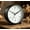 Black, variant on Classic 4 Inch Analog Alarm Clock Green Silent Non Ticking Quartz Clock Dimmable Night Light Battery Operated Minimalist Decor for Bedroom Office Desktop Kids Adults