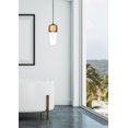 thumbnail image 2 of Lámpara Colgante Elegant Lighting Ashwell Negra Transparente 32 cm, 2 of 9