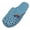 BLUE, variant on Women Lady Indoor Sandals Home Flats Shoes Shower Slip On Slipper - 5219