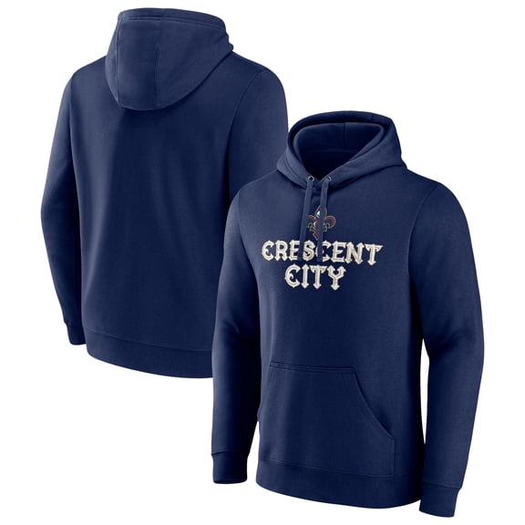 Men's Navy New Orleans Pelicans Tip-Off Pullover Hoodie