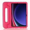 thumbnail image 6 of ELEHOLD Rugged Stand Case for Samsung Galaxy Tab S9 11 Inch 2023/Tab S8/Tab S7 Kids Friendly EVA Full Body Protective Handle Grip Kickstand Shockproof Case for Galaxy Tab S9/S8/S7, Rose, 6 of 7