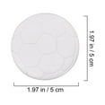 thumbnail image 2 of FUTUREORYY 10pcs Transparent Wall Anti-collision Pad PU for Door Protection, 2 of 7