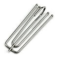 thumbnail image 3 of Curtain Hook Hanging Hooks, 10 Curtain Hooks Hooks, Silver, 3 of 7