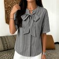 thumbnail image 4 of Bixock Women's Maternity Tops Short Sleeve Casual Pregnant Tops Crew Neck Maternity Shirts Soft Breathable Comfortable Maternity Clothings, 4 of 7