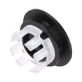 thumbnail image 4 of 2Pack 22.5mm Sink Trim Overflow Cover Ring Hole Insert in Round Caps Black, 4 of 5