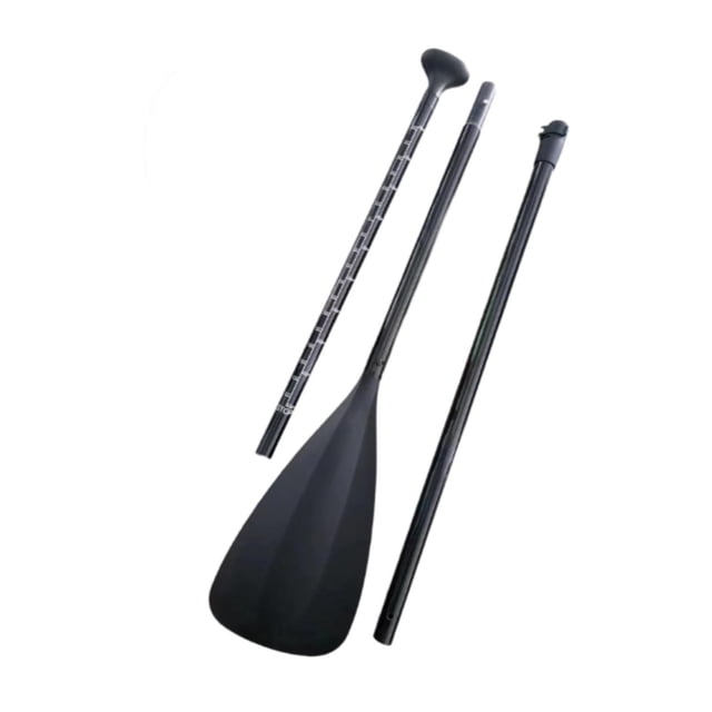 jinwen Kayak Paddle 3 Pieces Lightweight Easy Assembly Glass Fiber Shaft SUP Paddle No Textured