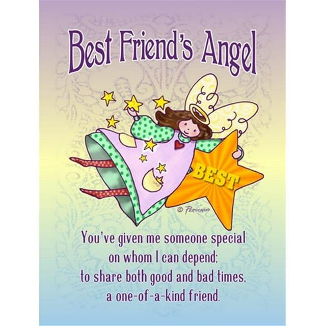 Carolines Treasures LPD8010GF Best Friends Angel Flag Garden Size
