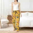 thumbnail image 5 of Pajama Pants Women, Cute French Bulldog Bones_A Sweatpants Soft Sleep Lounge Pants, Casual PJ Bottoms Pants with Pockets, 5 of 5