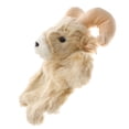 thumbnail image 4 of KAKOWELY Marionetas de mano de cabra, juguete de peluche, adorable marioneta de mano de cabra para contar historias, 4 of 5