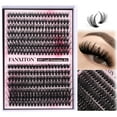 thumbnail image 1 of Extensión de pestañas Lash Clusters FANXITON, 280 unidades, volumen D, 9-16 mm, 1 of 8