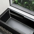 thumbnail image 5 of Voltaire 60" x 30" Right-Hand Drain Alcove Bathtub with Apron in Matte Black, 5 of 11