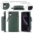 thumbnail image 4 of Funda tipo cartera para iPhone XR con tarjetero y correa para el hombro para mujer, 4 of 5