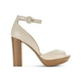 thumbnail image 2 of Sun + Stone Womens Reeta Faux Leather Stacked Platform Sandals, 2 of 3