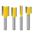 thumbnail image 2 of 15pcs 1/4inch Router Bit Set Trimming Straight Milling Cutter For Wood Bits Tungsten Carbide Cutting Woodworking ,Great Multi-Purpose Application, 2 of 5