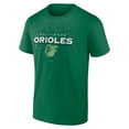 thumbnail image 2 of Men's Fanatics Kelly Green Baltimore Orioles Celtic Luck T-Shirt, 2 of 3