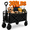 RA01-Black, variant on ANSFIL Collapsible Wagon with All-Terrain Wheels, Folding Utility Heavy Duty Wagons for Sports, Shopping, Camping, Grocery, Black
