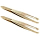 thumbnail image 1 of 2 pinzas de acero inoxidable para cejas, pinzas de precisión para recortar cejas, herramientas de extensión de pestañas para mujeres y niñas., 1 of 7