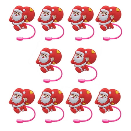 

Clearance! Yshop Christmas Cartoon Cover Cap Silicone Dust Plug Cute Casual Anime Party Decoration