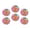 C1080, variant on Glass Refrigerator Magnet 6Pcs Magnetic Fridge Sticker,Decor for Kitchen,Whiteboard,Cabinet,Colorful Ice Cream Cone Design In The Style Of Pop Art