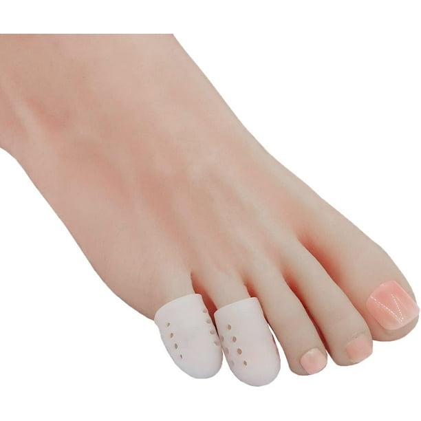 Protectores de dedos para hombres y mujeres, 14 paquetes de fundas de silicona para dedos pequeños para niños y niños, fundas de gel para dedos de los pies para dedos pequeños, callos, ampollas,