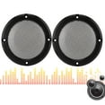 thumbnail image 1 of 4inch Speaker Protective Cover, ABS Speaker Decorative Circle, Sturdy For Long Time Use Small Speakers, 1 of 8