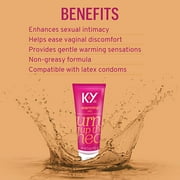 K-Y Warming Jelly Personal Lubricant, Non-Greasy and Condom-Compatible, 5 oz