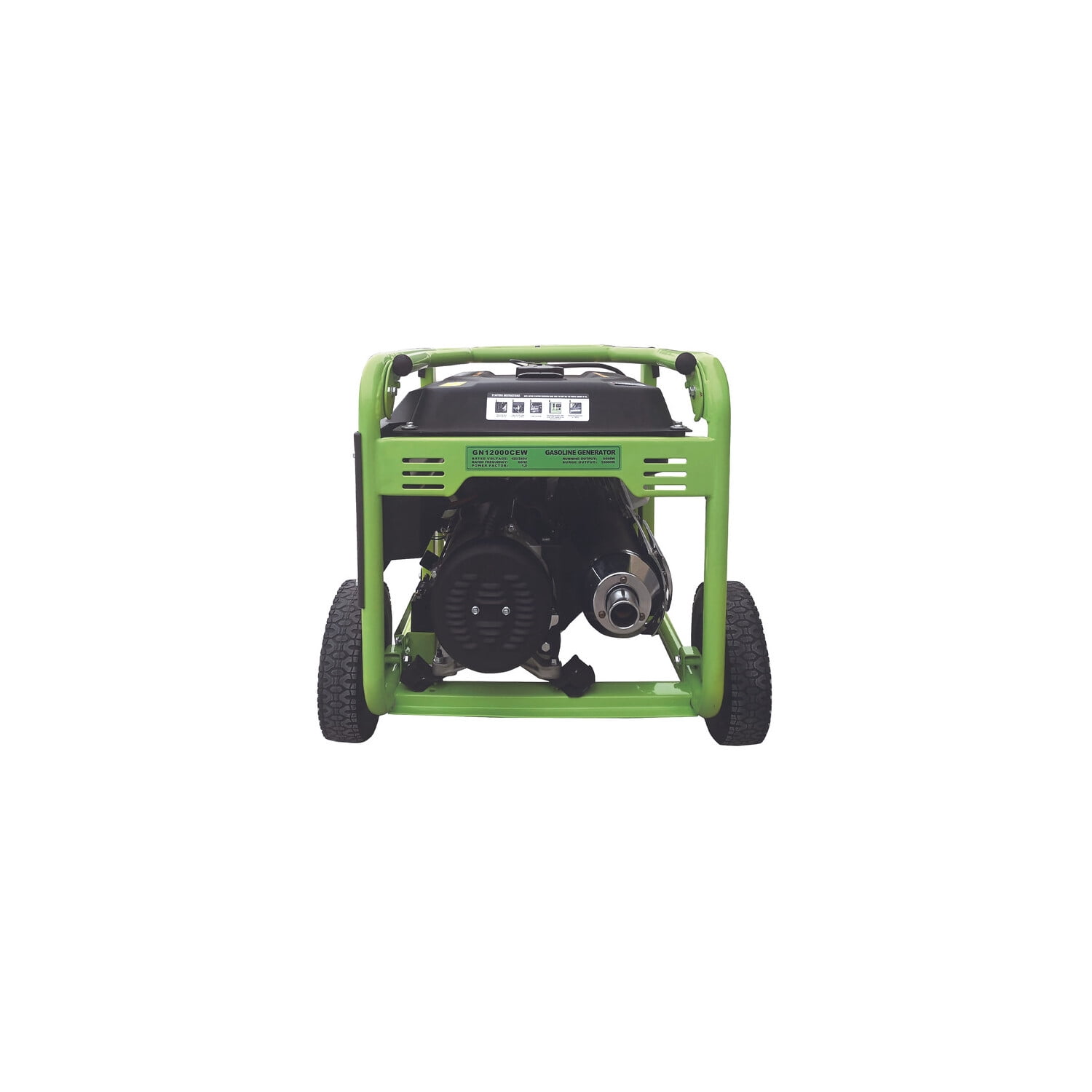 Green-Power America Atlas Series 12000/9500-Watt Electric Start Gasoline Powered Portable Generator w/460cc 16HP  Professional Engine, Battery Included