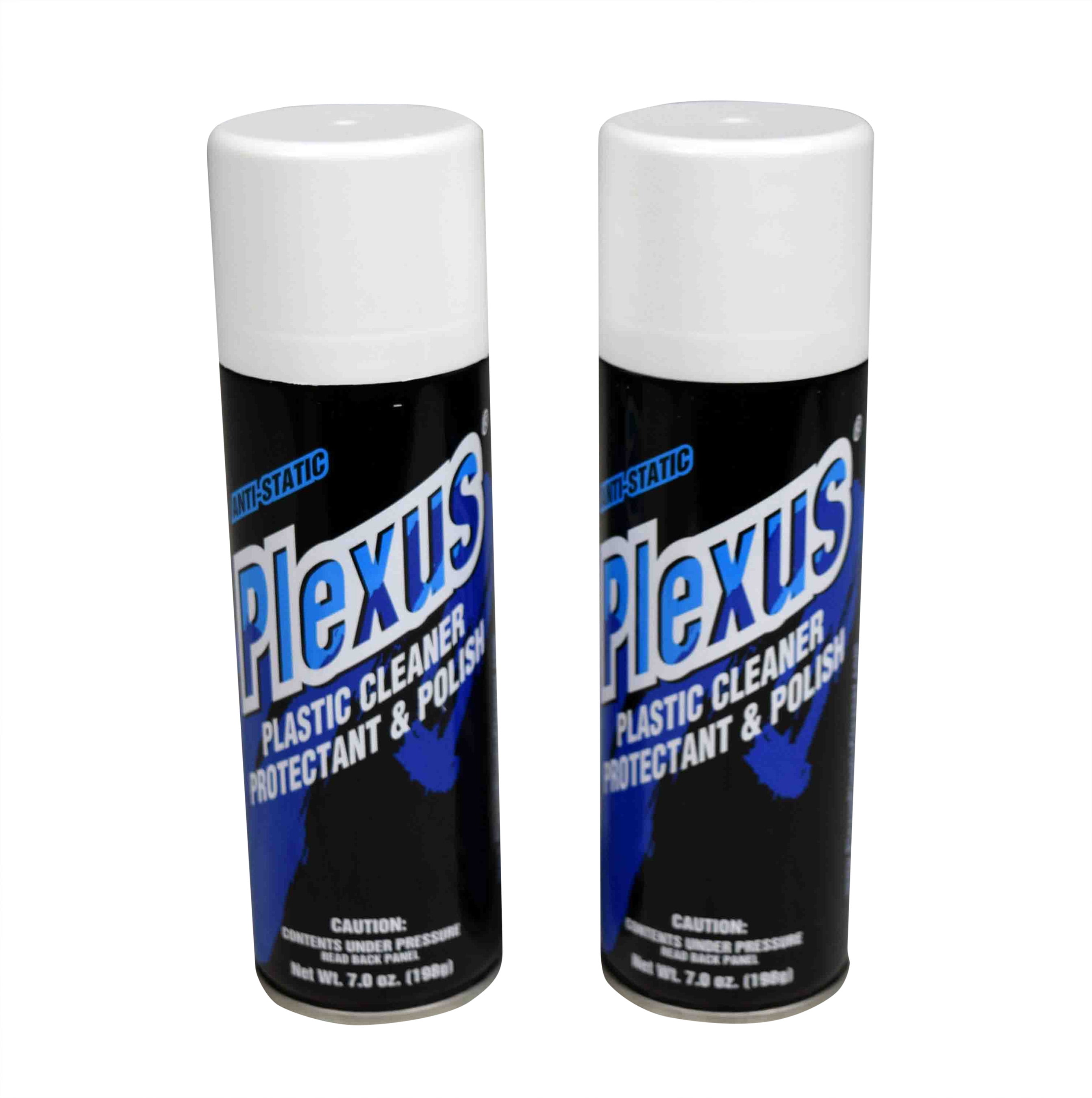 USA MADE New Plexus Motorcycle Plastic Cleaner & Protectant 7oz Can 2